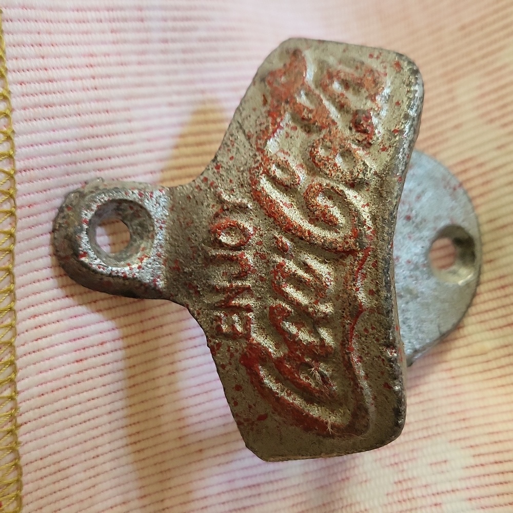 Vintage Coca-Cola wall mount Bottle opener Made in Taiwan